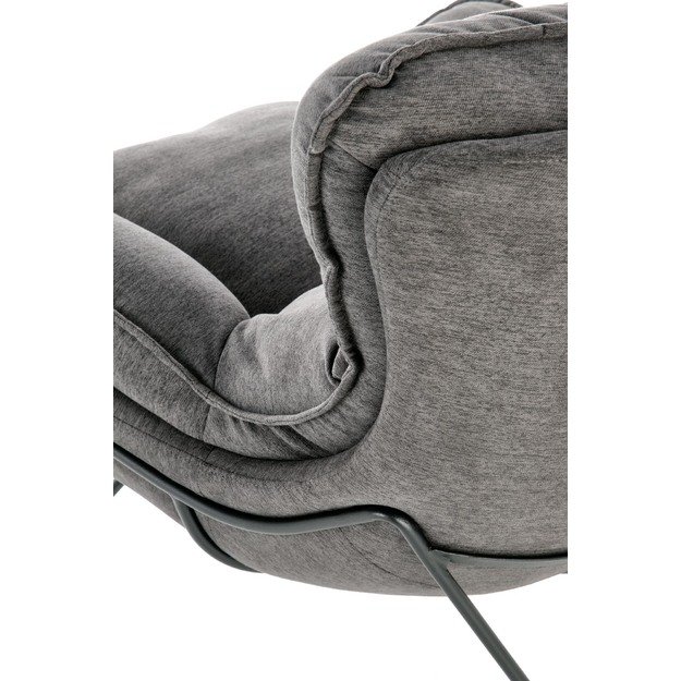 VOLKER leisure armchair dark grey/ black 20