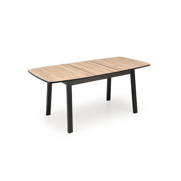 BARRIL extension table, color: artisan oak / black 4