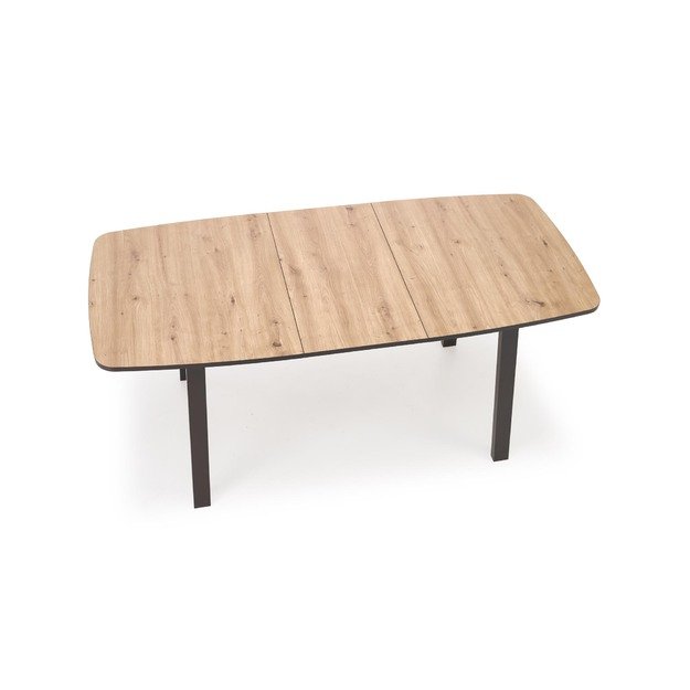 BARRIL extension table, color: artisan oak / black 6