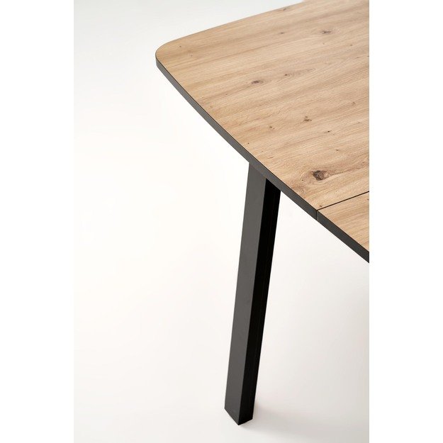 BARRIL extension table, color: artisan oak / black 2