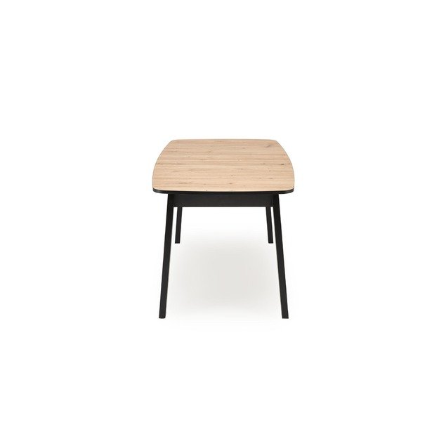 BARRIL extension table, color: artisan oak / black 9