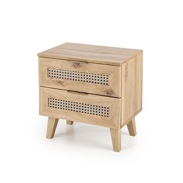 BORNEO SN-1 night stand, artisan oak / black 9