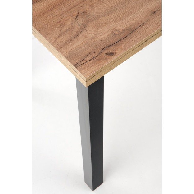 COBALT table, color: wotan oak/black 12