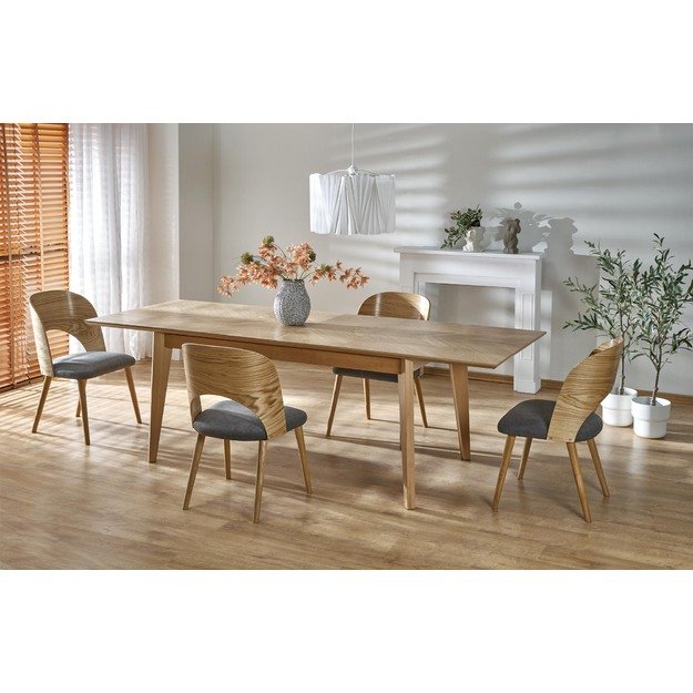 EDMONDO table natural oak 38