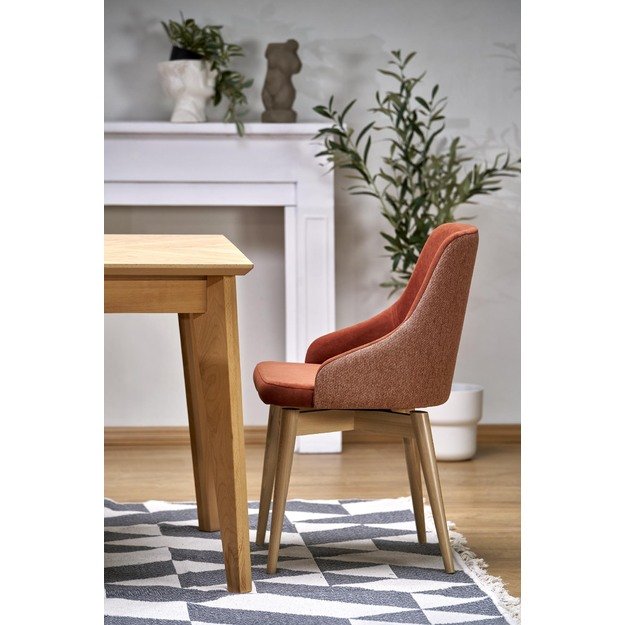 EDMONDO table natural oak 18