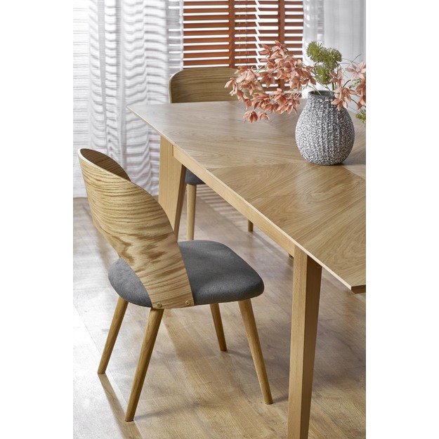 EDMONDO table natural oak 39