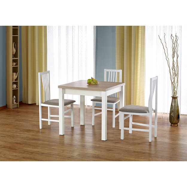 GRACJAN table color: sonoma oak / white