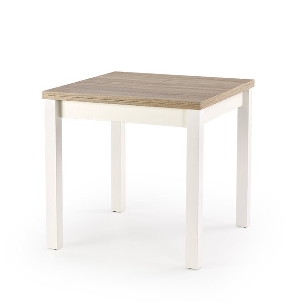 GRACJAN table color: sonoma oak / white 2