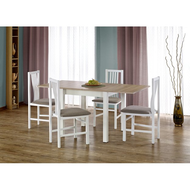 GRACJAN table color: sonoma oak / white 1