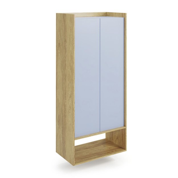 MOBIUS regal 2D color: hikora oak/light blue