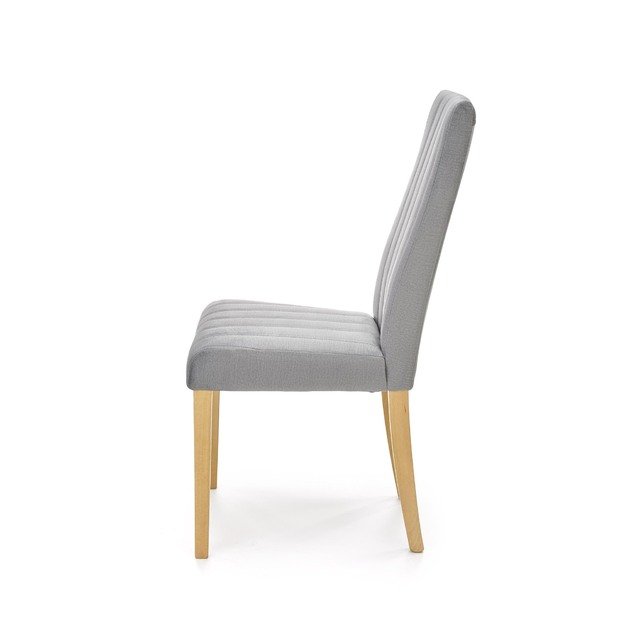 DIEGO 3 chair, color: quilted velvet Stripes - MONOLITH 85 2