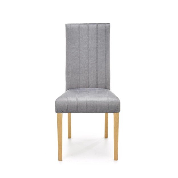 DIEGO 3 chair, color: quilted velvet Stripes - MONOLITH 85 16