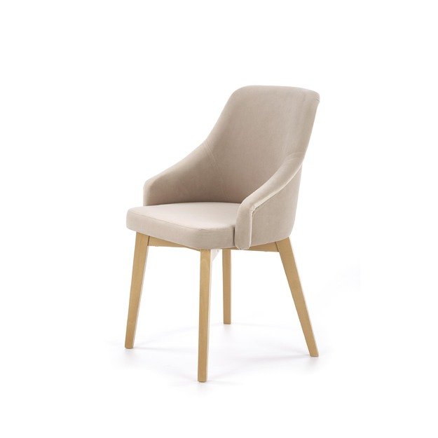 TOLEDO 2 chair, color: honey oak / SOLO 252