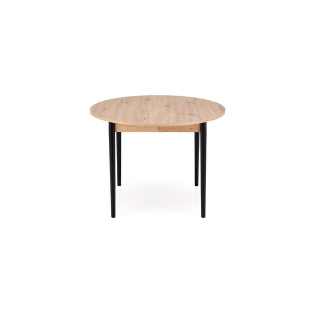 PIVOT extension table top - artisan oak, legs - black 10