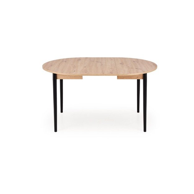 PIVOT extension table top - artisan oak, legs - black 5