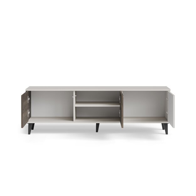 RANDOM 2 RTV-1 TV-stand, color: cashmere / walnut / black 6