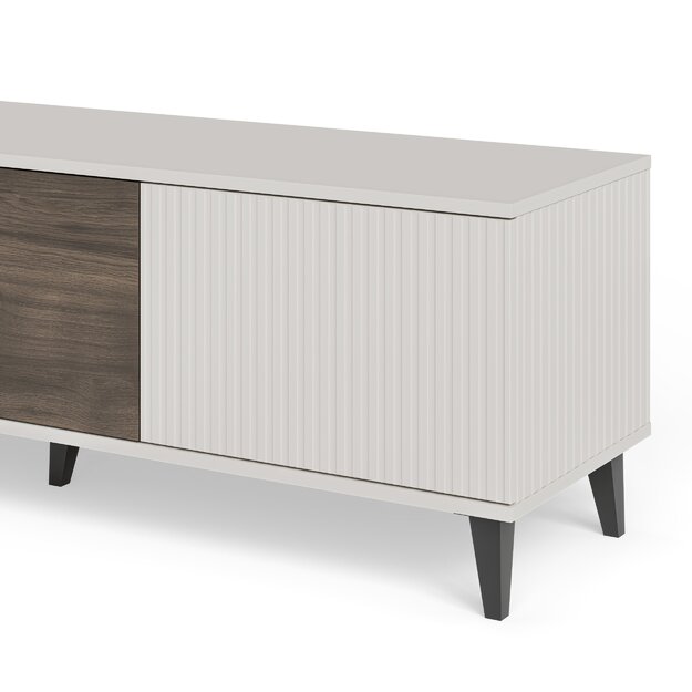 RANDOM 2 RTV-1 TV-stand, color: cashmere / walnut / black 3