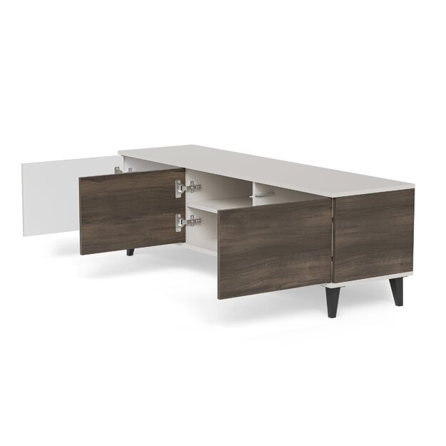 RANDOM 2 RTV-1 TV-stand, color: cashmere / walnut / black 11