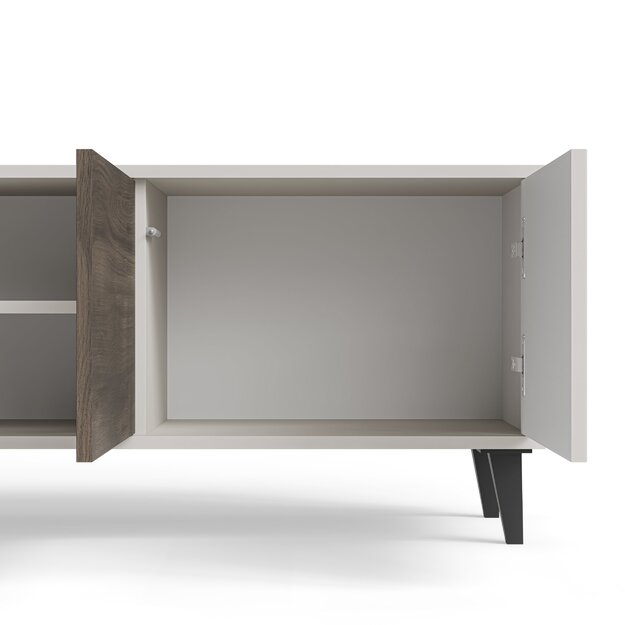 RANDOM 2 RTV-1 TV-stand, color: cashmere / walnut / black 2