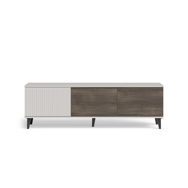 RANDOM 2 RTV-1 TV-stand, color: cashmere / walnut / black 5
