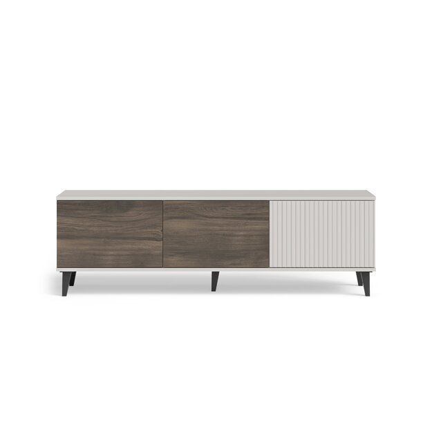 RANDOM 2 RTV-1 TV-stand, color: cashmere / walnut / black 7