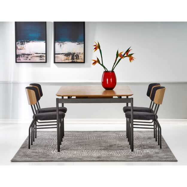 SMART-ST table color: natural oak / black 11