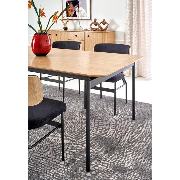SMART-ST table color: natural oak / black 15