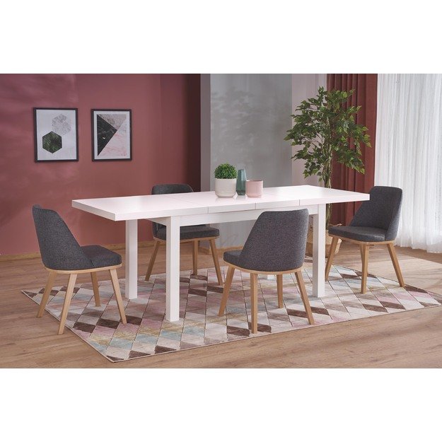 TIAGO 2 extension table white / white