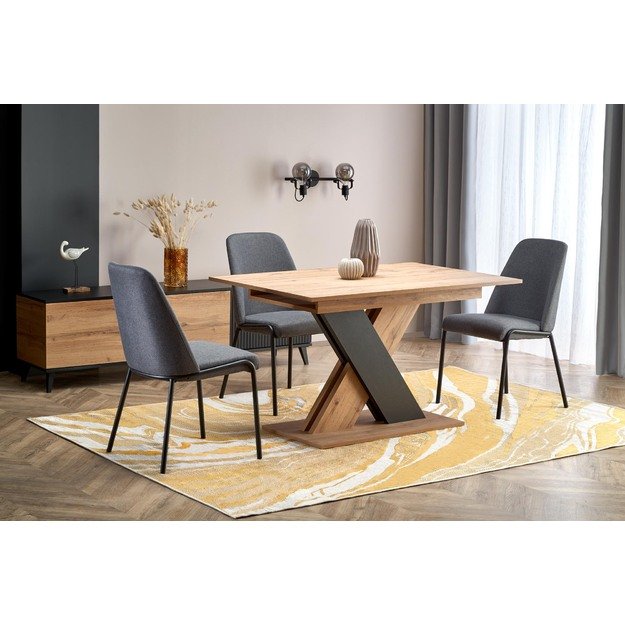 XARELTO table votan oak/black 32