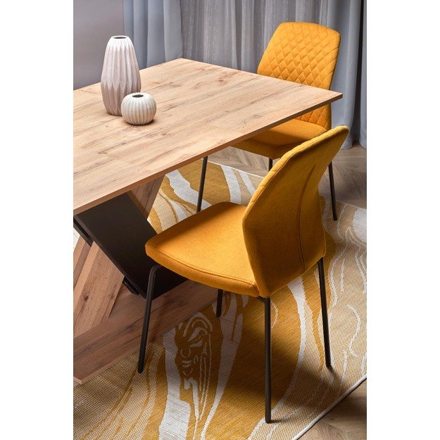 XARELTO table votan oak/black 30