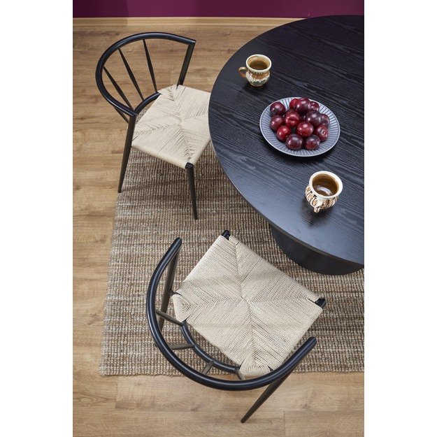 GINTER round table, black 7
