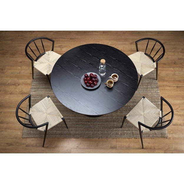 GINTER round table, black 8