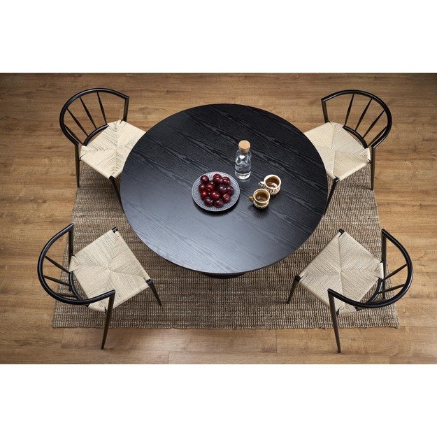 GINTER round table, black 20