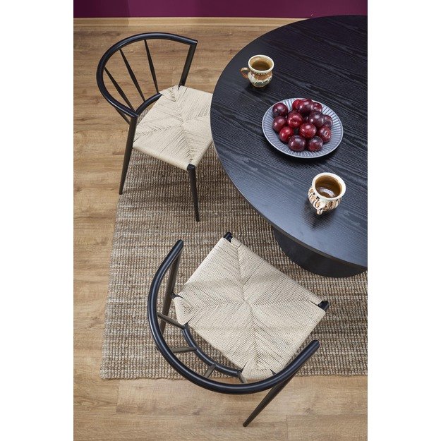 GINTER round table, black 19