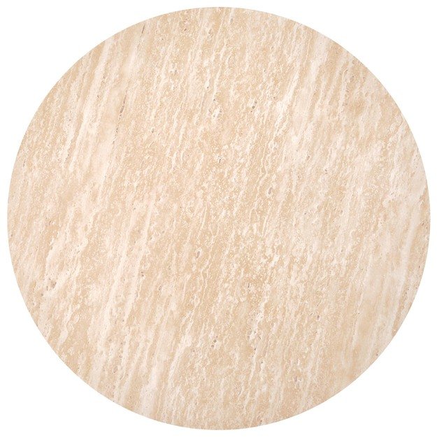 TRAVERTINO OKRĄGŁA coffe table, travertine 1
