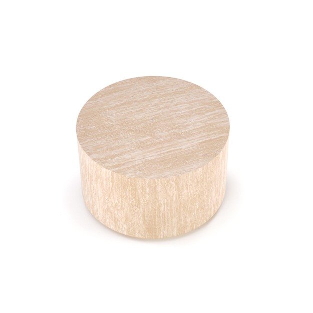 TRAVERTINO OKRĄGŁA coffe table, travertine 5