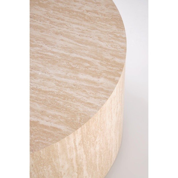TRAVERTINO OKRĄGŁA coffe table, travertine 8