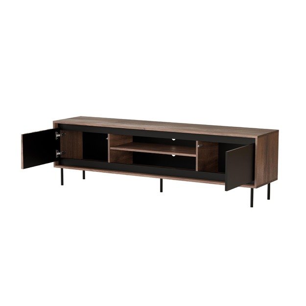 SWING RTV-1 TV-stand walnut / black 1