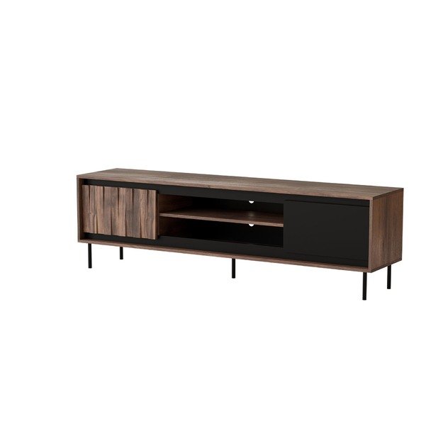 SWING RTV-1 TV-stand walnut / black