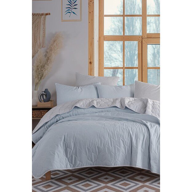 Solid - Light Blue, Grey 2