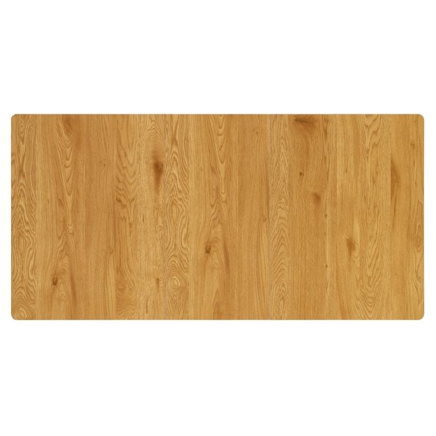 HOLTER extension table, top - gold oak, legs - black