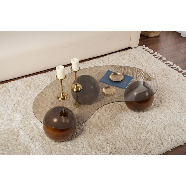 Sphere - Walnut, Bronze 2