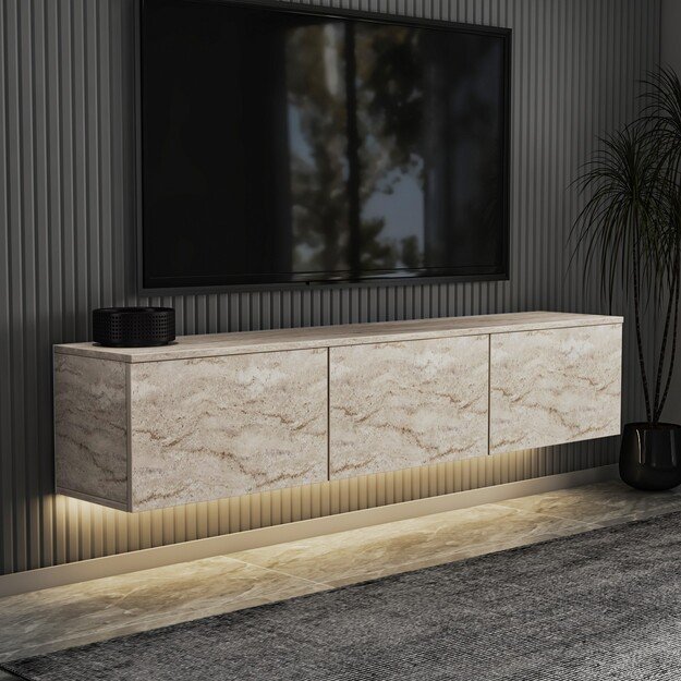 Neon Illuminated - Travertine 2