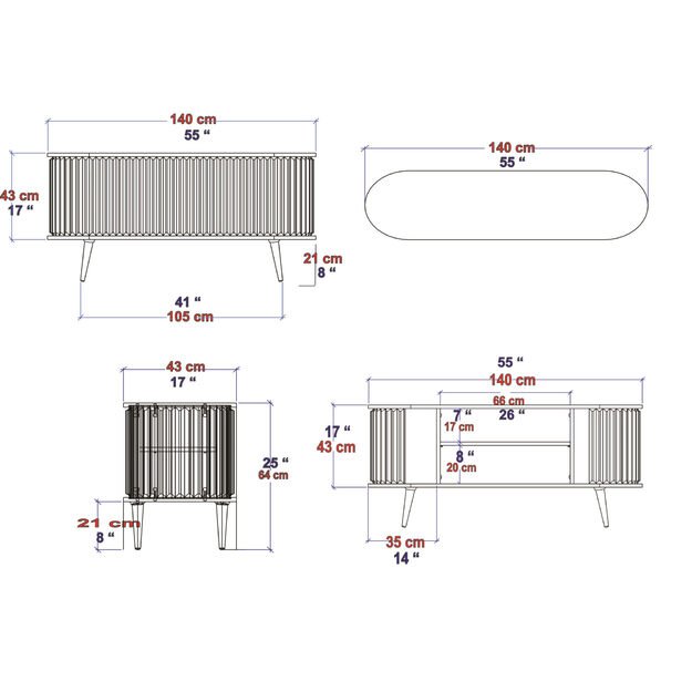Stor - Oud Oak, White 10