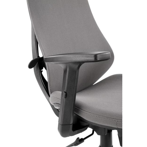 RUBIO pilka  biuro kėdė su ratukais
