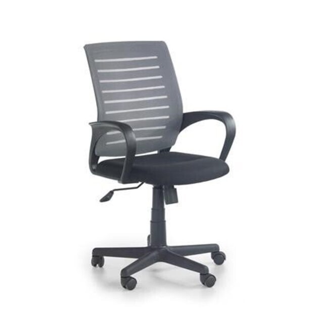 SANTANA biuro kėdė juoda-pilka
