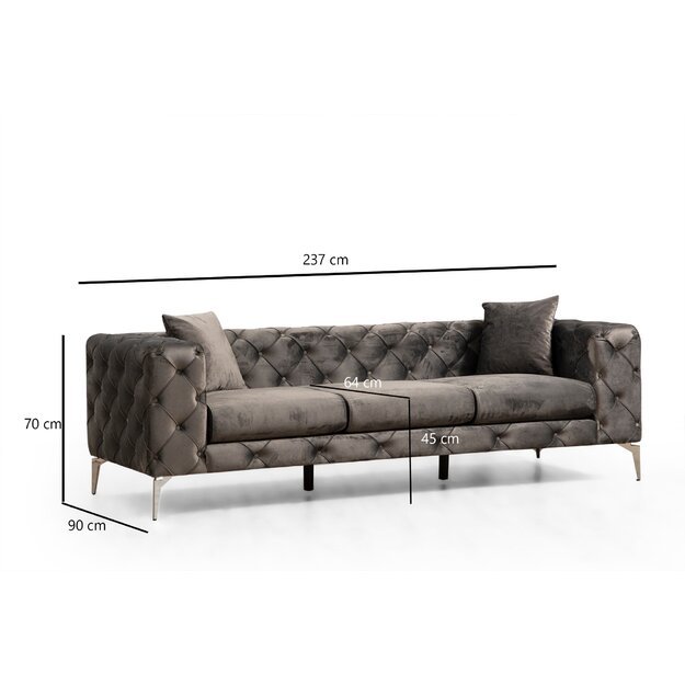 Trivietė sofa  COMO