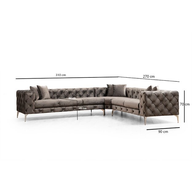 Kampinė sofa