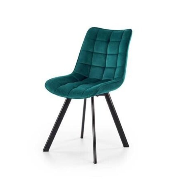 K332 turkio spalvos metalinė kėdė