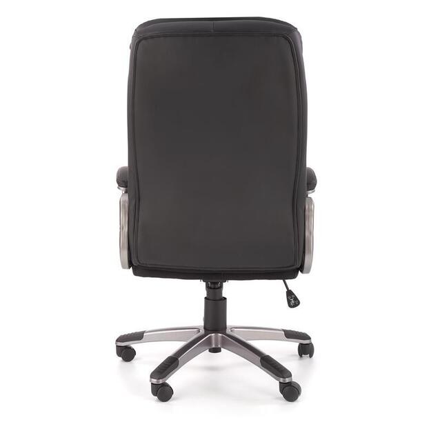 PRESTON juoda  biuro kėdė su ratukais